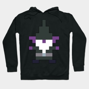 Dark Elf Gnome in Pixels Hoodie